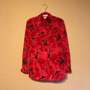 Spiegel 💯% Silk Blouse